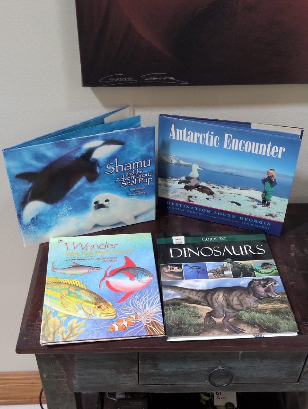 Misc. Authors & Titles Children's Literature Lot of 4 Nonfiction Hardback Books